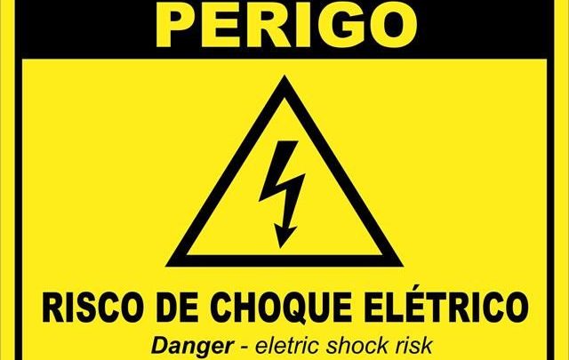 Choques elétricos não acontecem só em casa